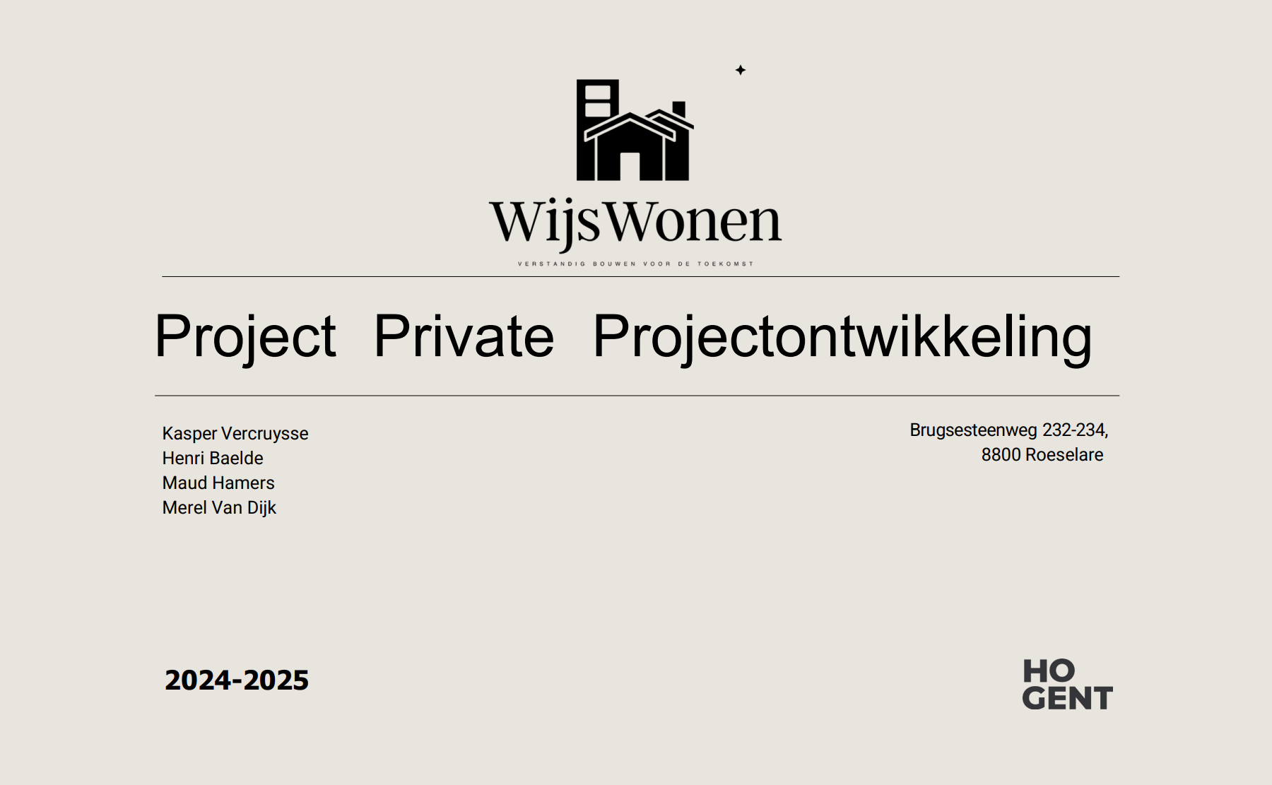 Project Private Projectontwikkeling